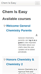 Mobile Screenshot of chemiseasy.com